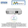 Gambar Epson EB-E500 XGA 3LCD Projector / Proyektor / EBE500 / EBE-500 dari myprinter.id Jakarta Pusat 4 Tokopedia