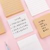 Gambar Kraft or White Paper Mini Memopad - Kertas Catatan - Memopad - WHITE GRID dari Pinkabulous Kota Tangerang Selatan 5 Tokopedia