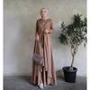 Gambar Baju Gamis Syari Wanita Terbaru Aluna Maxi Dress Termurah - Army dari hijabafwa Kota Bandung 1 Tokopedia