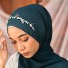 Gambar Jilbab Hijab Kerudung Pashmina Diamond Ceruty Babydoll Bandana Payet - Silver dari Denar Hijab Kab. Tangerang 4 Tokopedia
