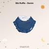 Gambar BIB RUFFLE NEW (Slabber Bayi) - DENIM, All Size dari Bohopanna Jakarta Utara 1 Tokopedia