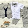 Gambar baby tuxedo setelan kondangan bayi laki- laki CELANA PANJANG - abu tua, size 1 dari Big Bear Babyshop Jakarta Barat 7 Tokopedia