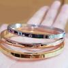 Gambar gelang titanium wanita cartier - emas, diameter 5,8 dari malay aksesoris Jakarta Barat 5 Tokopedia