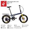 Gambar Sepera Lipat Genio Lunox 1.0 size 20 by united bike SNI Garansi Resmi - Black Gold dari GUDANG SEPEDA OFFICIAL Jakarta Selatan 8 Tokopedia
