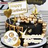 Gambar Topper Cake Bentuk Bola Silver Emas Mix Dekorasi Kue - GOLD dari Vania ES Store Jakarta Utara 2 Tokopedia