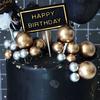 Gambar Topper Cake Bentuk Bola Silver Emas Mix Dekorasi Kue - GOLD dari Vania ES Store Jakarta Utara 3 Tokopedia