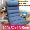 Gambar Tatami Import 7 Garis extra tebal/Kursi lesehan/Lazy sofa/kursi Lipat - khaki dari yunyun piepie Jakarta Utara 11 Tokopedia