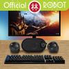 Gambar Robot RS170 Stereo Speaker With LED Black dari Liem Group Jakarta Barat 3 Tokopedia