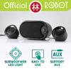Gambar Robot RS170 Stereo Speaker With LED Black dari Liem Group Jakarta Barat 1 Tokopedia
