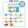 Gambar Ready Stock Magnet tiles, magnetic tiles 100pcs dari kiddosia Jakarta Utara 2 Tokopedia