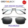Gambar GREY JACK Kacamata Clip on anti radiasi pria dan wanita 2063 dari Grey Jack Jakarta Pusat 1 Tokopedia