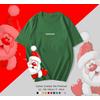 Gambar HOHO SANTA T-Shirt / KAOS UK OVERSIZE UNISEX TERMURAH KADO NATAL - Putih, M dari rever_woman Kota Tangerang 4 Tokopedia