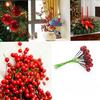 Gambar 50pcs Mini Artificial Flower fruit Cherry Christmas dari Go shopping Mart Jakarta Utara 1 Tokopedia