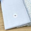 Gambar kain katun jepang motif bunga serian biru muda kombinasi - kode C dari Fancy Cotton Kota Bandung 7 Tokopedia