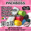 Gambar POLYMAILER PACKBOSS 25X35 ISI ±100 *KUALITAS BOSS, HARGA TERMURAH* - HITAM NON PREM dari packboss Jakarta Barat 2 Tokopedia
