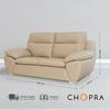 Gambar Chopra Sofa Minimalis 2 Seater Zenith dari Chopra Official Store Kab. Tangerang 3 Tokopedia