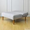 Gambar KURSI LIPAT SOFA BED RUANG TAMU MINIMALIS LIVIEN MERRY PLUS ARM - BEIGE dari Livien Kab. Mojokerto 5 Tokopedia