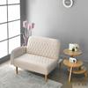 Gambar KURSI LIPAT SOFA BED RUANG TAMU MINIMALIS LIVIEN MERRY PLUS ARM - BEIGE dari Livien Kab. Mojokerto 2 Tokopedia
