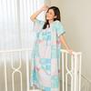 Gambar HOMEWEAR ORIANA DASTER BUSUI PENDEK CANOLA SQUARE BLUE ALLSIZE dari Oriana Homewear Jakarta Selatan 4 Tokopedia