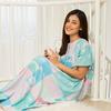 Gambar HOMEWEAR ORIANA DASTER BUSUI PENDEK CANOLA SQUARE BLUE ALLSIZE dari Oriana Homewear Jakarta Selatan 5 Tokopedia