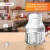 Gambar Starco Portable Food Chopper/Mini Chopper USB Charge 250 ML - Putih dari Starco Official Store 1 Tokopedia