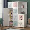Gambar Lemari Plastik Pakaian DIY / Wardrobe / Rak Baju Animal Character - 8 Cube + 4 Rak dari SUNXIN Jakarta Barat 5 Tokopedia