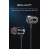 Gambar Headset Earphone Vivan Q11s in-ear Metal Bass Ergonomic Design - Hitam dari MG cell Kota Tangerang 4 Tokopedia