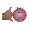 Gambar medicine ball 1kg / bola fitness / bola berat 1 kg dari tokojiv Jakarta Selatan 1 Tokopedia