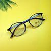 Gambar kacamata anti radiasi frame oval dewasa fashion pria dan wanita - normal blue ray dari kacamata_id Kota Yogyakarta 1 Tokopedia