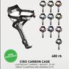 Gambar BOTTLE CAGES TACX CIRO CARBON GLOSS ALL COLOR - GREEN dari Technobike Jakarta Barat 2 Tokopedia