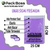 Gambar POLYMAILER PACKBOSS 25X35 ISI ±100 *KUALITAS BOSS, HARGA TERMURAH* - HITAM NON PREM dari packboss Jakarta Barat 21 Tokopedia