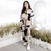 Gambar set piyama wanita tary celana panjang CP tie dye bahan rayon - brown, XL dari NT-collection Jakarta Barat 3 Tokopedia