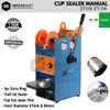 Gambar Cup Sealer Mesin Press Gelas ET-D8 Khusus Gojek - Tanpa Roll dari MesinMart Jakarta Timur 8 Tokopedia