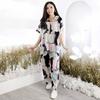 Gambar set piyama wanita tary celana panjang CP tie dye bahan rayon - brown, XL dari NT-collection Jakarta Barat 4 Tokopedia