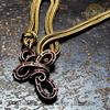 Gambar Celtic Cross Pendant / Bandul Kalung Salib Celtic / Wire Cross - Oxidized Copper dari masKnot Jakarta Timur 1 Tokopedia