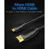 Gambar Vention Kabel Micro HDMI to HDMI 2.0 4K - 1 Meter dari Vention Indonesia Jakarta Barat 3 Tokopedia