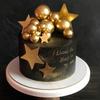 Gambar cake topper bola emas dan silver / hiasan cake bola emas dan perak - silver 2 cm dari Cahaya Hardware Kab. Bogor 6 Tokopedia