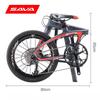 Gambar Sepeda Lipat Xiaomi Sava Z1 carbon fiber sports folding bike-black red dari Xiaomi.Indonesia Jakarta Barat 2 Tokopedia