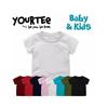 Gambar Kaos Polos Bayi dan Anak - Bahan Katun combed 30S Yourtee - Hitam, Size 1 2-6 Bln dari Kaosnama Kota Bandung 1 Tokopedia