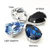 Gambar Crystal Austria Cangkang Teardrop 13x18mm - Biru Kristal Payet - Montana dari Cutteristic Jakarta Selatan 1 Tokopedia