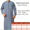Gambar JUBAH GAMIS PRIA DEWASA BIG/JUMBO SIZE XXL BALOTELI PREMIUM - Navy, XXL dari Gudang Garment Bandung Kab. Bandung 9 Tokopedia