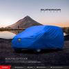 Gambar COVER SUPER Mobil Outdoor Superior - Biru, Reguler dari CoverSuper Store Kota Tangerang 1 Tokopedia