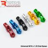 Gambar Dudukan Holder Spion or Mirror Holder WR3 Universal Rem Dan Kopling - Hitam dari Xtreme Motor Sport Jakarta Barat 1 Tokopedia