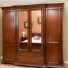 Gambar Lemari pakaian bahan kayu jati perhutani jepara / 4 pintu minimalis dari ibbe furniture Jakarta Selatan 2 Tokopedia