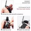 Gambar Premium Leather Key Chain Gantungan Kunci Pinggang Kulit Mobil Motor - Hitam dari Gentleman Car Jakarta Barat 4 Tokopedia