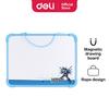 Gambar Deli papan tulis gantung magnetik putih untuk anak 25 * 35 cm 7800 - Biru dari Deli Stationery Kab. Tangerang 1 Tokopedia