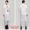 Gambar Jas Hujan Ponco dengan Hoodie Tebal Anti Slip - Hitam dari Gudang Fashion Kota Tangerang 4 Tokopedia