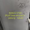 Gambar Plat stainless tebal 8 mm x 200 mm x 600 mm plat stainless 201 dop dari BANUSSTEEL Jakarta Utara 1 Tokopedia
