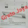 Gambar TPA 12-96 Handle Handel Minimalis Kotak Tarikan Lemari Laci Aluminium dari Greto Jaya Kota Surabaya 3 Tokopedia