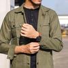 Gambar Jaket kanvas Pria | Jacket Canvas | Semi Parka Trucker - Army, M dari DailyCombed Kota Tangerang Selatan 4 Tokopedia